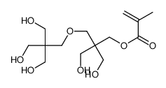 [3-hydroxy-2-[[3-hydroxy-2,2-bis(hydroxymethyl)propoxy]methyl]-2-(hydroxymethyl)propyl] 2-methylprop-2-enoate Structure