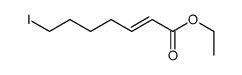 ethyl 7-iodohept-2-enoate结构式