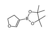 2-(2,3-dihydrofuran-4-yl)-4,4,5,5-tetramethyl-1,3,2-dioxaborolane Structure
