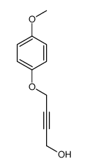 4-(4-methoxyphenoxy)but-2-yn-1-ol结构式