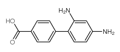 4-(2,4-Diaminophenyl)benzoic acid Structure