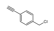 1-(氯甲基)-4-乙炔基苯结构式