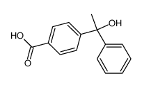 4-(1-hydroxy-1-phenylethyl)benzoic acid Structure