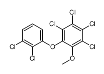 1,2,3,4-tetrachloro-5-(2,3-dichlorophenoxy)-6-methoxybenzene Structure