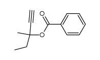 3-methylpent-1-yn-3-ol benzoate结构式