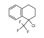 1-chloro-1-trifluoromethyl-tetralin结构式