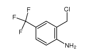 2-(chloromethyl)-4-(trifluoromethyl)aniline结构式
