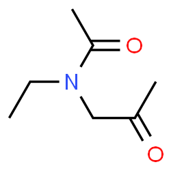 Acetamide, N-ethyl-N-(2-oxopropyl)- (9CI) Structure
