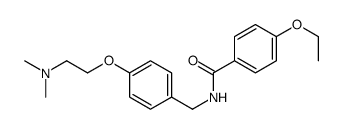 N-[[4-[2-(dimethylamino)ethoxy]phenyl]methyl]-4-ethoxybenzamide Structure