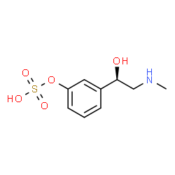 Phenylephrine-3-O-Sulfate Structure