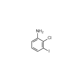 2-氯-3-碘苯胺结构式