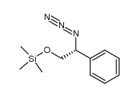 1-trimethylsilyl-2-azido-2-phenylethane Structure