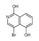 4-bromo-5-hydroxy-2H-isoquinolin-1-one Structure