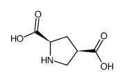 2,4-Pyrrolidinedicarboxylicacid,(2R-cis)-(9CI)结构式