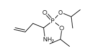 diisopropyl (1-aminobut-3-en-1-yl)phosphonate Structure