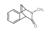 N-Methyl-1,4-dihydro-1,4-etheno-isoquinolin-3(2H)-one结构式