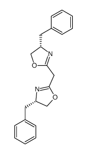 Bis((S)-4-benzyl-4,5-dihydrooxazol-2-yl)methane Structure