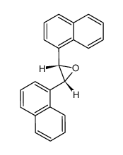 cis-1,2-di(α-naphthyl)oxirane Structure