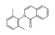2-(2,6-dimethylphenyl)isoquinolin-1-one结构式