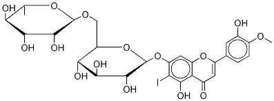 6-碘代地奥司明结构式