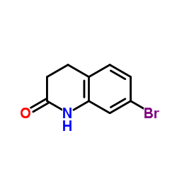 7-Bromo-3,4-dihydro-2(1H)-quinolinone structure