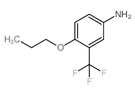 4-氨基-2-(三氟甲基)苯酚结构式
