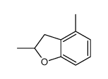 2,4-dimethyl-2,3-dihydro-1-benzofuran结构式