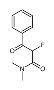 Benzenepropanamide, alpha-fluoro-N,N-dimethyl-beta-oxo- (9CI) Structure