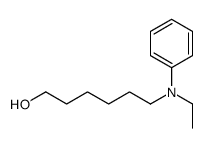6-(N-ethylanilino)hexan-1-ol结构式