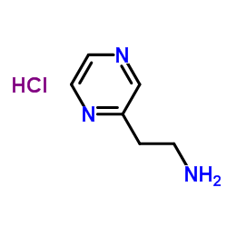 2-PYRAZIN-2-YL-ETHYLAMINE HYDROCHLORIDE Structure