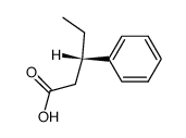 (S)-3-phenylvaleric acid Structure