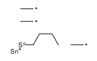 butylsulfanyl(triethyl)stannane Structure
