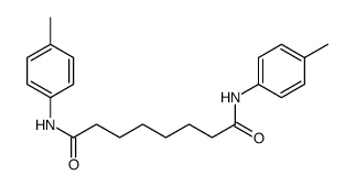 N,N'-bis(4-methylphenyl)octanediamide Structure
