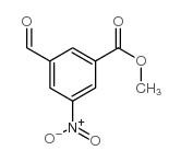 3-甲酰基-5-硝基苯甲酸甲酯结构式