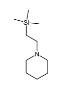 1-(2-Trimethylsilylethyl)piperidine结构式