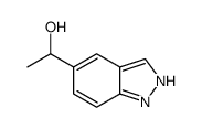 1-(1H-吲唑-5-基)乙醇结构式