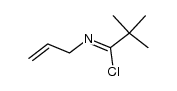 N-Allyltrimethylacetimidoyl chloride Structure