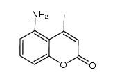5-amino-4-methyl-2H-chromen-2-one结构式