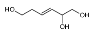 hex-3-ene-1,2,6-triol结构式