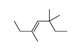 (E)-3,5,5-trimethylhept-3-ene Structure