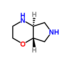 (4aS,7aS)-octahydropyrrolo[3,4-b][1,4]oxazine structure