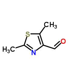 4-Thiazolecarboxaldehyde, 2,5-dimethyl- (9CI)结构式