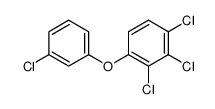 1,2,3-trichloro-4-(3-chlorophenoxy)benzene Structure