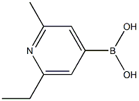 2-Methyl-6-ethylpyridine-4-boronic acid Structure
