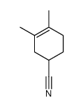 3,4-dimethylcyclohex-3-ene-1-carbonitrile结构式
