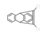 11,12-dichloro-9,10-dihydro-9,10-ethenoanthracene Structure