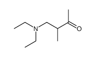 4-diethylamino-3-methyl-2-butanone Structure