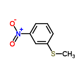 3-硝基茴香硫醚结构式