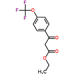 ETHYL 3-OXO-3-(4-(TRIFLUOROMETHOXY)PHENYL)PROPANOATE结构式