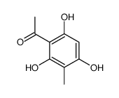 1-(2,4,6-trihydroxy-3-methylphenyl)ethanone结构式